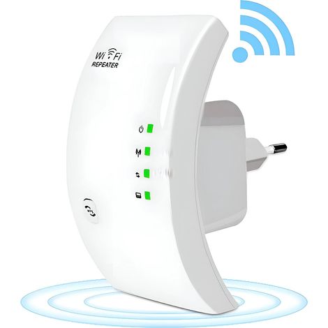 Répéteur Wifi - 300 Mbps - Mode Répéteur Et Point D Accès - Pour Maison Bureau - 1 Pièce