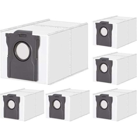 Tasche für Dreame X40 Ultra, 6 Zubehörteile für Dreame X50, L20, L40 Ultra, L50, L40s, L10s Pro Ultra, L10s Ultra Gen2, S20 Ultra Staubsauger, 3,2 l Fassungsvermögen für Mova V50 Ultra, P50 Ultra, E30 (1/5)
