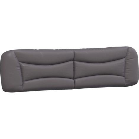 Maison Exclusive - Cuscino Testiera Hvar Grigio 200 cm in Similpelle (1/5)