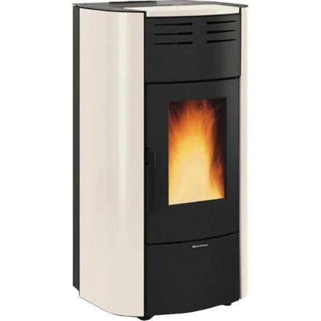 Estufa Termostufa a pellet potencia 5,4 a 23,6 kW depósito 35 kg