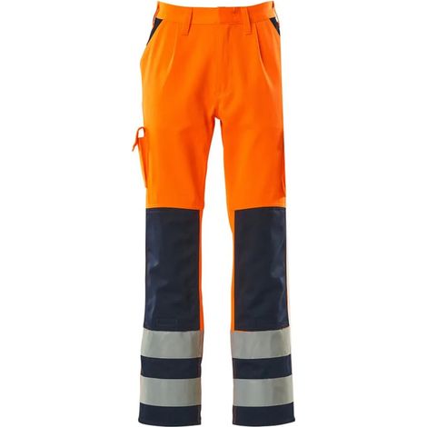 Pantalon de travail Mascot safe compete 07179 haute visibilité triple couture