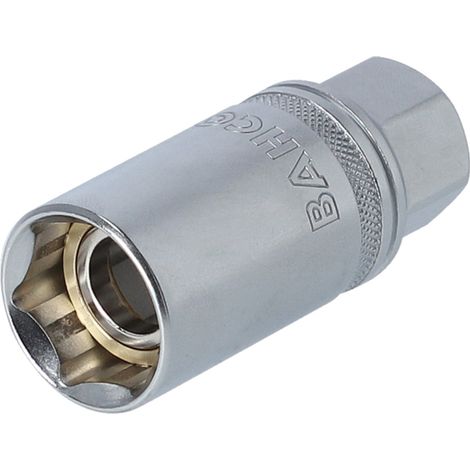 Bahco Zündkerzen-Steckschlüssel-Einsatz 3/8, SW 21 mm / 13/16 (1/4)