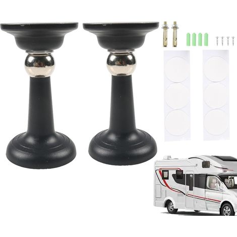 Steel Drilling Magnetic Required Doors Steel Stops Door Stop for No RV