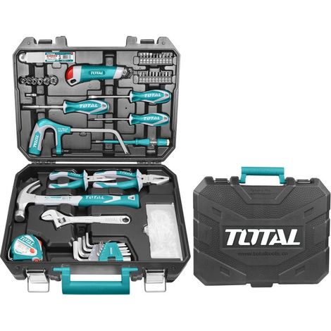 TOTAL - 117 pezzi - Cacciaviti, Chiavi e Accessori
