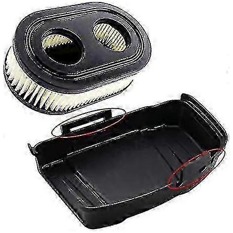 Filtre à air pour Briggs & Stratton 650exi, 675exi et 675is. Remplace les références 594575 et 798452. (Deux types de couvercles sont disponibles pour ce modèle. Il possède deux cli (1/4)