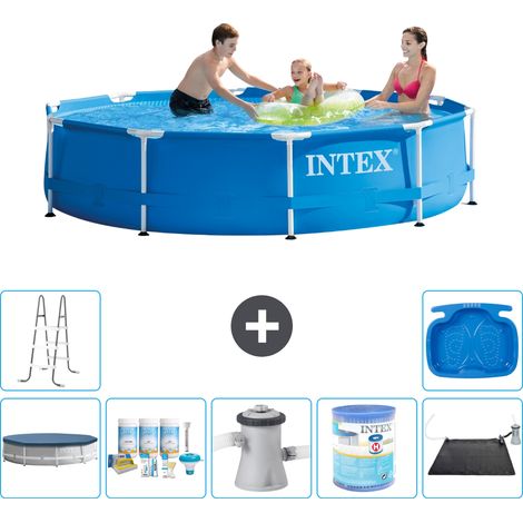 Intex Piscina con struttura Rotonda - 305x76 cm - 7-pezzi  S31488 (1/5)