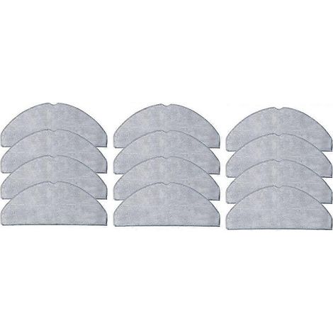 Packung mit 12 Reinigungstüchern für den ILIFE A30 Pro Staubsauger - Zubehör und Ersatztücher