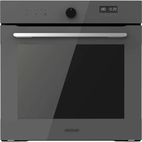 Cecotec Bolero Hexa AF316000 Glass Grey A 3400W, 81L Capacity, 11 Functions con Airfryer Master, Pizza Master, Steam Asisst, Steam EasyClean, 3D Cooking, Defrost, Defrost, Steam Asisst, Steam EasyClea (1/5)