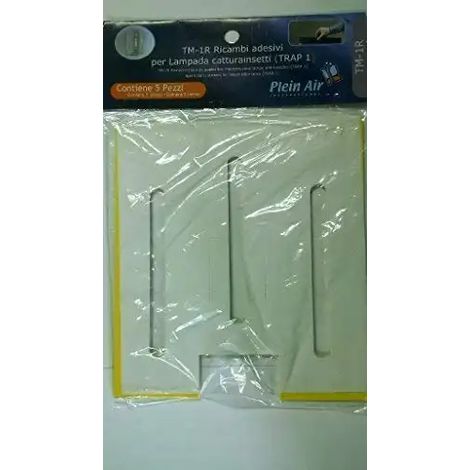 5 Fogli Adesivi di Ricambio per Lampada Antizanzare TM-1NE – Plein Air TM-1R