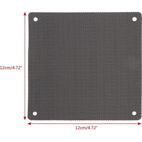 Staubfilter, 5 Stück, Computer-Mesh-PVC-Gehäuse-Staubfilterabdeckung, staubdichte Gehäuseabdeckung (1/4)