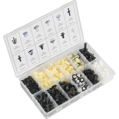 Assortiment de clip de garniture pour Mitsubishi  370 pcs (1/3)