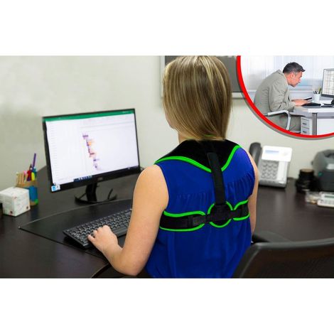 731547 Bande postural correctif épaule et dos contre la sciatique et la douleur (1/4)