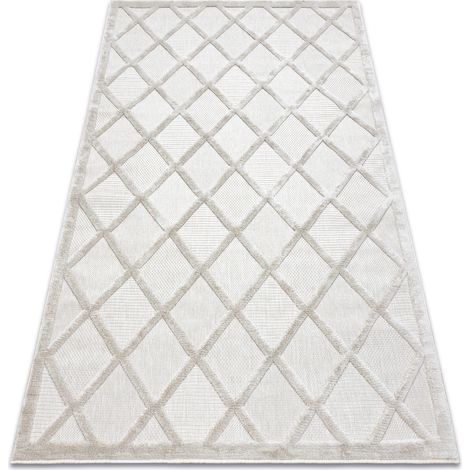 Carpet SANTO SISAL 58365B trellis beige beige 200x290 cm