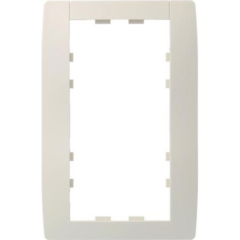 Kallysta Plaque 2P V57 Dune HAGER WK416