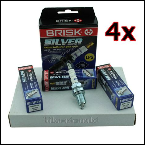 Candela candele gpl originali brisk silver dr17ys-9 kia carens dal 2004