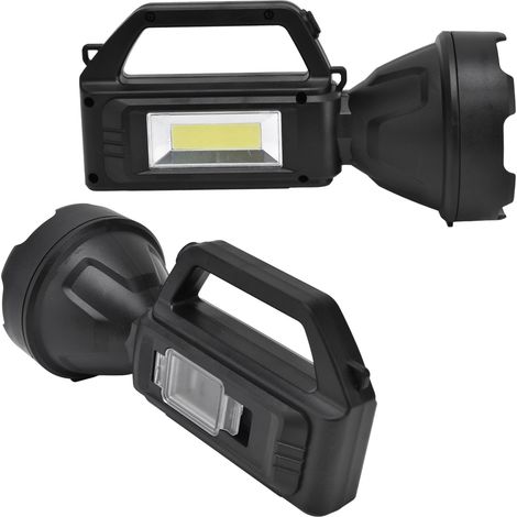 Projecteur LED ultra-lumineux avec 4 modes d'éclairage, rechargeable par USB et étanche, idéal pour le camping en extérieur. (1/5)