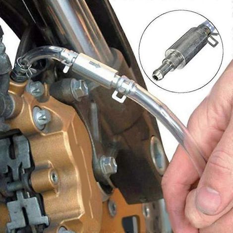 Tuyau de purge d'embrayage et de frein, outil de purge de frein hydraulique pour moto (1/4)