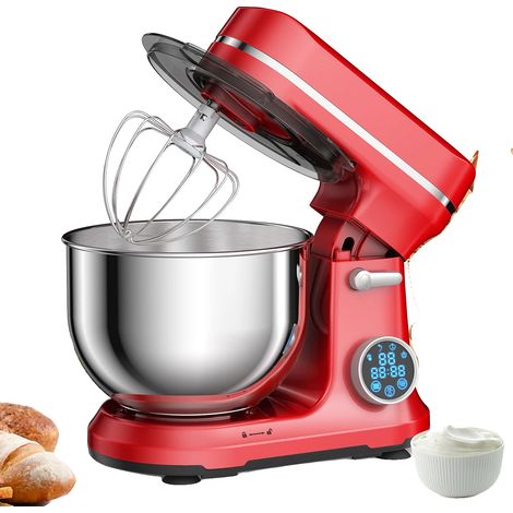 Robot da cucina, 11 velocità, struttura resistente, BM602E ROSSO, EU-a (1/2)