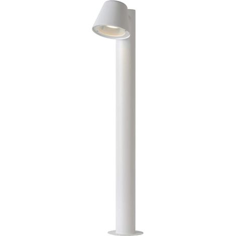 Lampada esterna Lucide Dingo 70cm bianca GU10 4,5W 3000K (1/5)