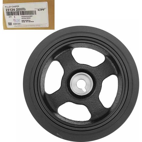 Amortisseur harmonique 231242B700 pour moteurs Hyundai Sonata Elantra et Kia Forte 5 (1/4)