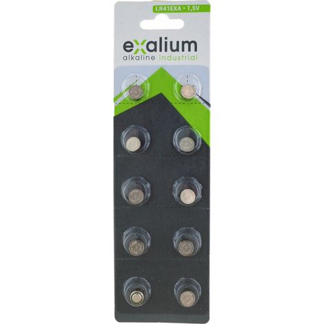 Blister de 10 Piles Alc. 1.5V 24mAh AG3//392/192 (LR41) (1/2)