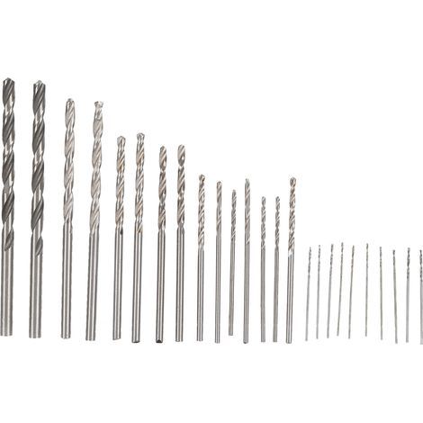 HSS-Mikrobohrer-Set, Mini-Set, versandfertig, für Schmuckherstellung, Uhrenherstellung, Leiterplattenbasteln, Elektrowerkzeuge für Hobbybastler und Handwerker (1/5)