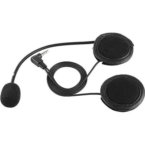 Zubehör: Bluetooth-Headset mit Kopfhörer und Mikrofon für Motorradhelm V4/V6 (Intercom)