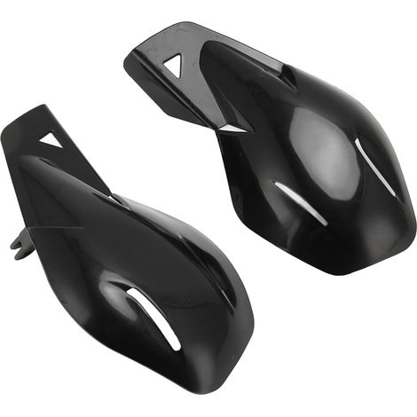 Universelle Motorrad-Handschützer, winddicht und unzerbrechlich, schwarz, für Motocross und Offroad. (1/5)