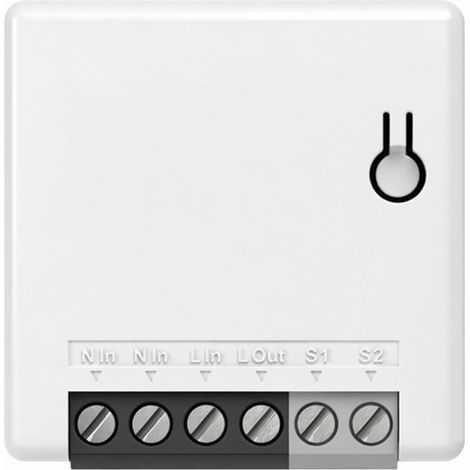 Interruptor inteligente WiFi bidireccional SONOFF MINIR2, tamaño compacto, temporizador, SPDT/conmutación, control remoto eWeLink, compatible con Google Assistant. (1/5)