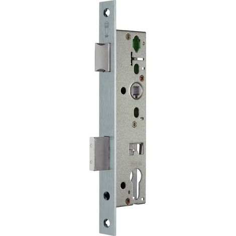 RR-Insert pour verrouillage PZW 24/35/92/8mm DIN L/D STA chromé. Déverrouillage de poignée 15mm 245mm (1/4)