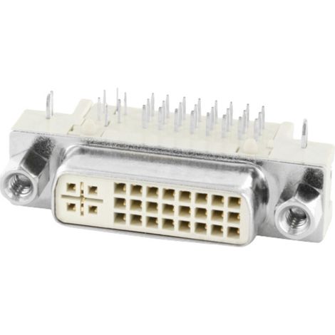 Connfly DS1091-VN0S Prise encastrée embase femelle horizontale Nombre de pôles: 29 beige 1 pc(s) Tra