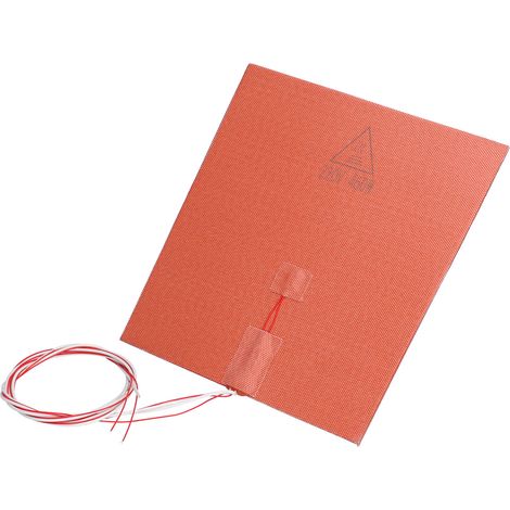 Tapis chauffant silicone 250x250mm 450W 220V pour imprimante 3D et lit chauffant (1/5)