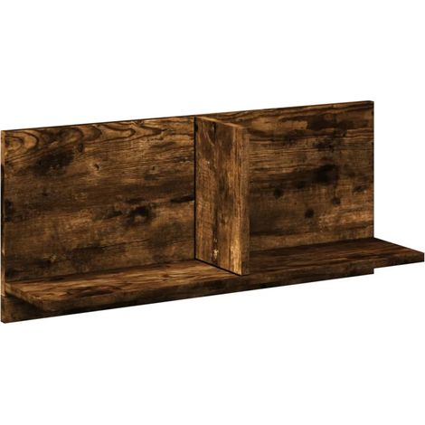 Maison Exclusive - Wandschrank 70x16,5x30 cm Räuchereiche Holzwer