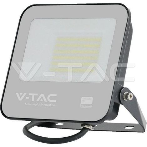 Foco LED V-TAC SMD con chip Samsung, 50 W, cable de 1 m, blanco natural, IP65 (1/5)