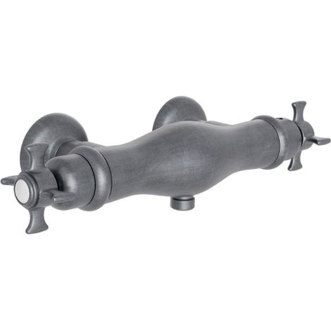 Mélangeur Douche thermostatique CHAMBORD Métal Brossé - CRISTINA ONDYNA CH48177 (1/2)