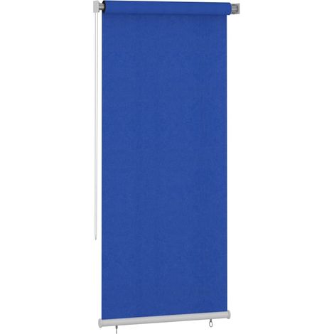 Maison Exclusive - Tenda a Rullo per Esterni 105(L)x230(A) cm Blu HDPE (1/5)