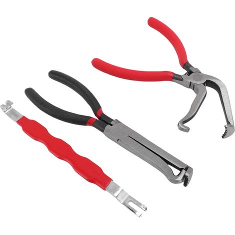 Pince de déconnexion électrique 3 pièces pour voitures, outil de séparation et de retrait des connecteurs de bornes automobiles (1/5)