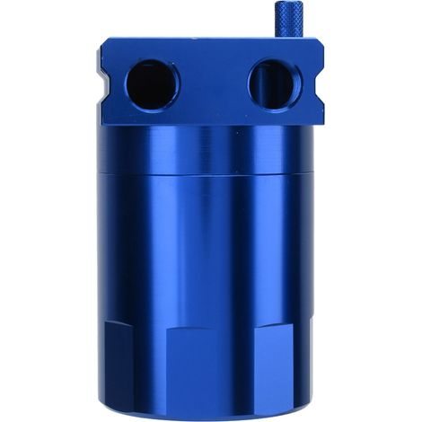 Réservoir de récupération d'huile en alliage d'aluminium, séparateur de carburant, piège à carburant, remplacement pour Chevy Silverado 1500 bleu (1/5)