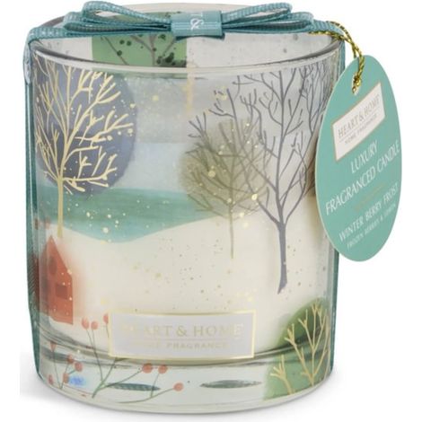 Bougie décor baies dhiver - Heart and Home (1/2)