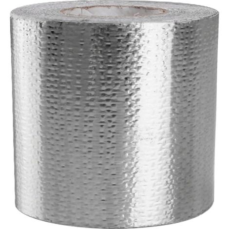 Ruban adhésif aluminium résistant à la chaleur - Barrière haute température - Bande isolante pour échappement automobile (1/5)