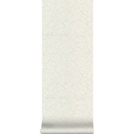 Uberstreichbar Vinyl Tapete - Weiß - 13m x 52cm