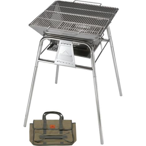 Stainless Steel Folding Charcoal Barbecue (1/5)