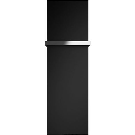 Heizkorper mischbetrieb schwarz, 1360mm hoch und 520mm breit - 523 Watt - CAS1360/520MEZ8N