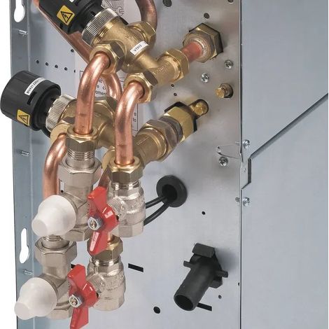REMKO Groupe de vannes 3 voies vertical Système à 4 tubes, 1665030