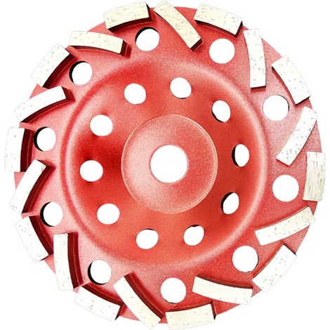 (180 mm x 22,2 mm) 7-Zoll-Diamantschleifscheibe, Trennscheibensegment, Winkelschleifer für Beton (1/5)