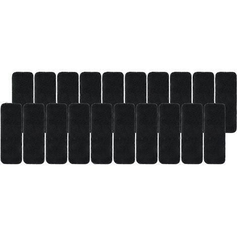 Lot de 20 filtres pour pales de ventilateur de plafond, purificateurs d'air pour ventilateur (1/5)