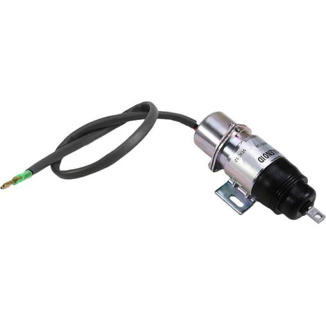 8-94453341-0 894453-3411 MV1-58 Électrovanne d'arrêt 12 V compatible avec les moteurs Isuzu 3KC1 et 4JG1 (1/5)