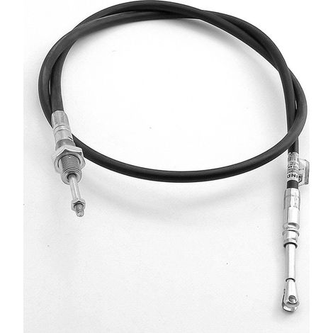 Cable de embrague para minitractor (L-997 mm), 2 horquillas (1/4)