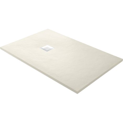 KASSANDRA ELIO Plato de Ducha Resina Color Creta - Medida: 100x200 cms - ref: EL0903300S200100