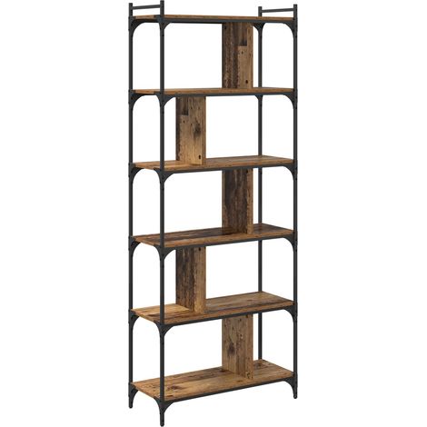 Maison Exclusive - Bücherregal Altholz 76 x 32 x 192 cm Holzwerks